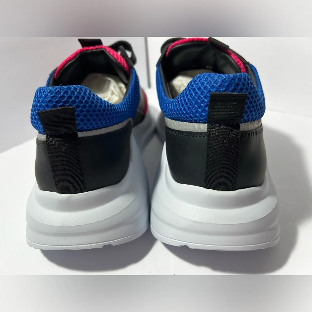 Daniel Patrick Panel Runner Sneakers shoes Sunset red Blue EU 45‎ men’s size 12